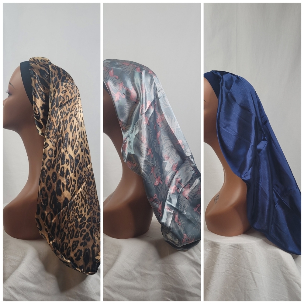 Avebri long hair bonnet cap NWT